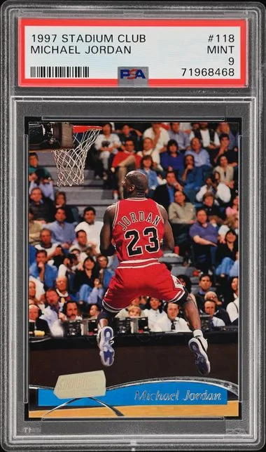 1997-98 Stadium Club Michael Jordan #118 card image
