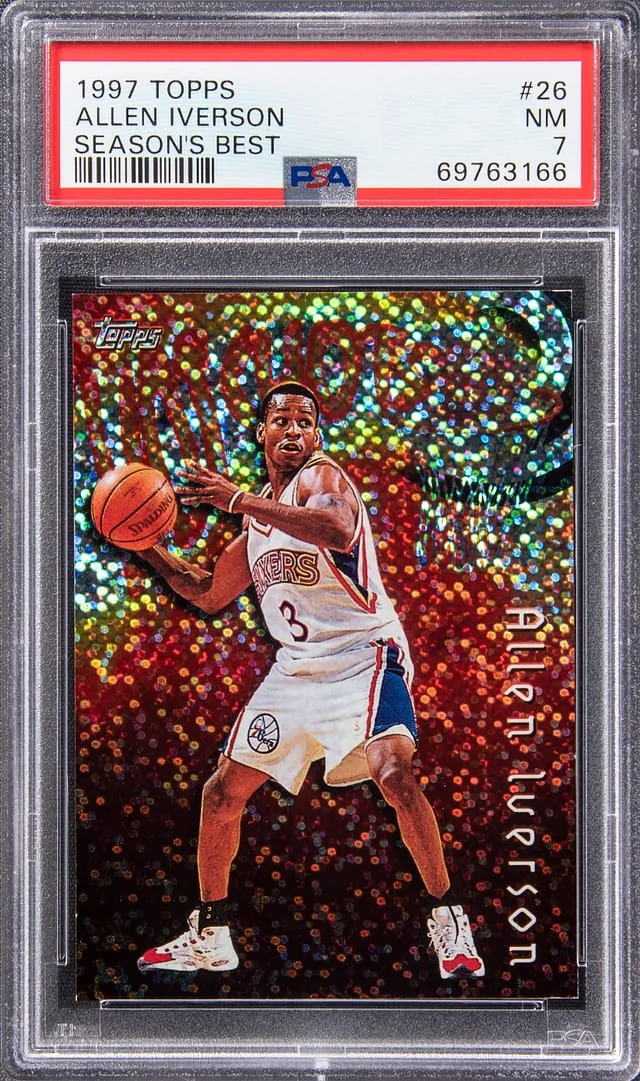 1997-98 Topps Allen Iverson Season's Best #26 card image