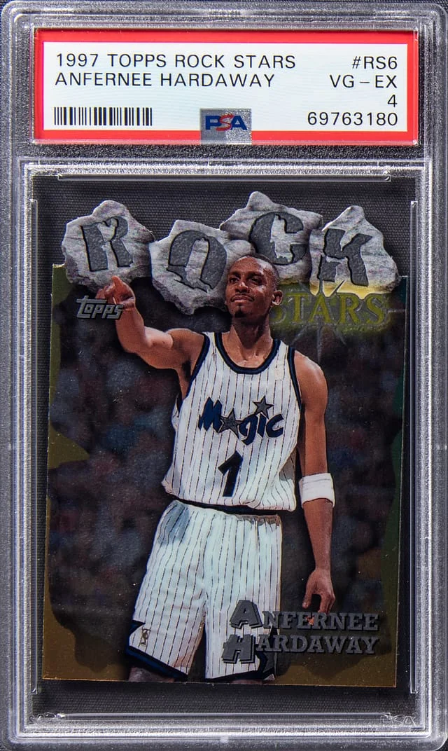 1997-98 Topps Anfernee Hardaway Rock Stars #RS6 card image