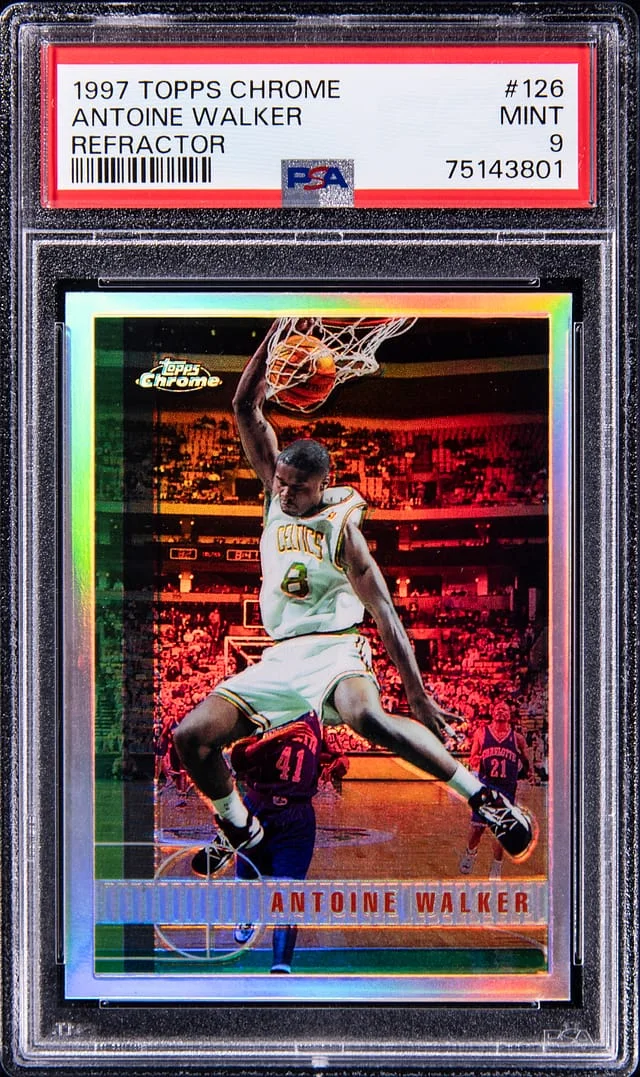 1997-98 Topps Chrome Antoine Walker Refractor #126 card image