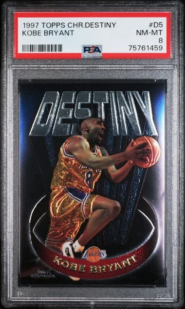 1997-98 Topps Chrome Kobe Bryant Destiny #D5 card image