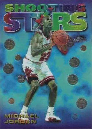 1997-98 Topps Chrome Michael Jordan Season's Best #6 card image