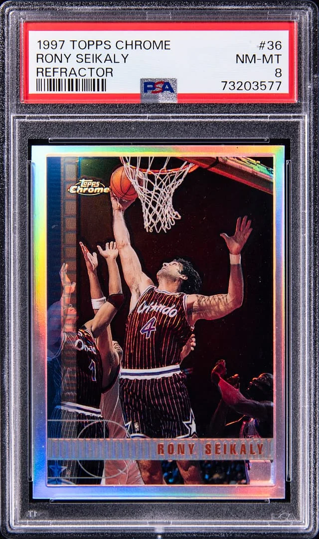 1997-98 Topps Chrome Rony Seikaly Refractor #36 card image