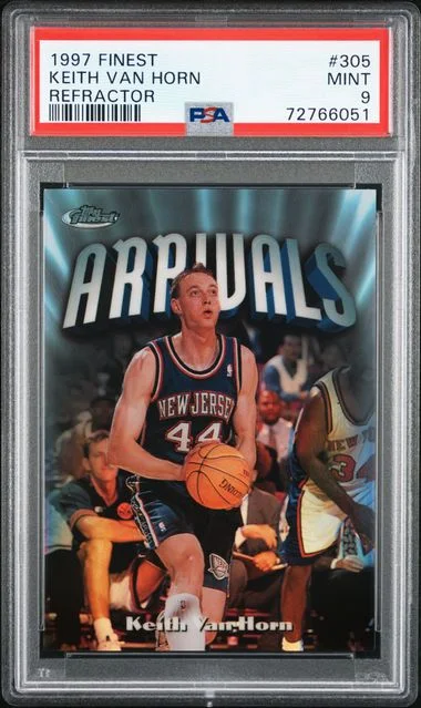 1997-98 Topps Finest Keith Van Horn Refractor #305 card image