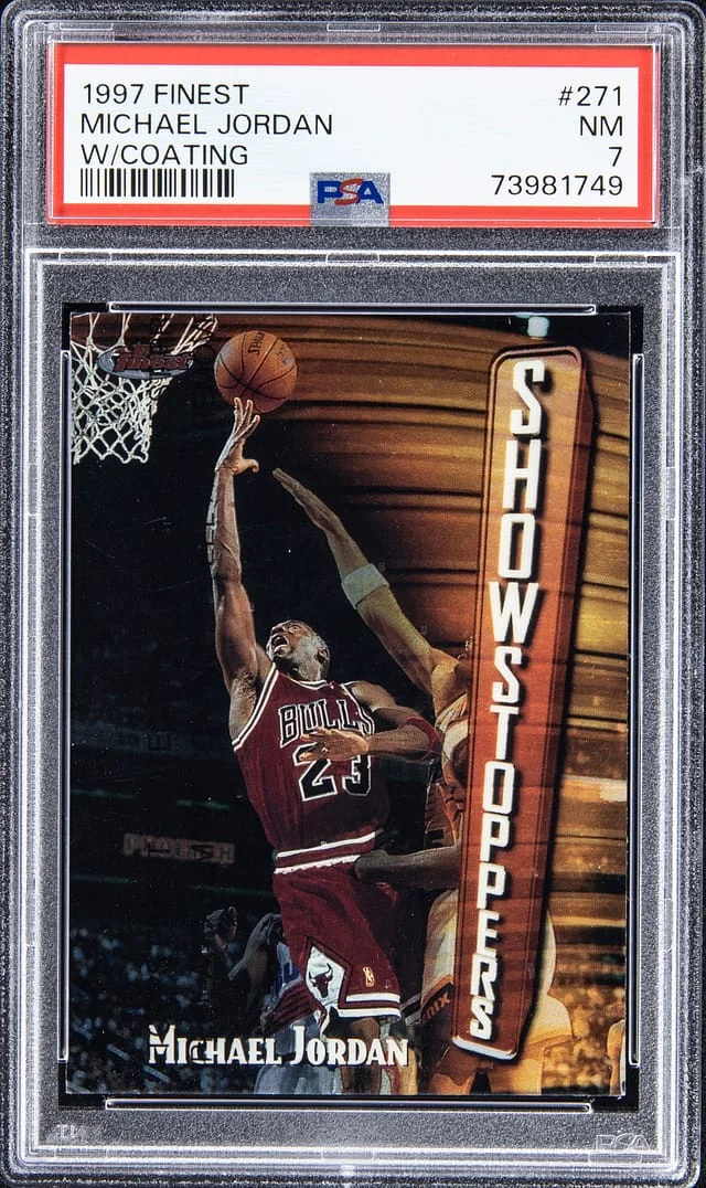 1997-98 Topps Finest Michael Jordan #271 card image
