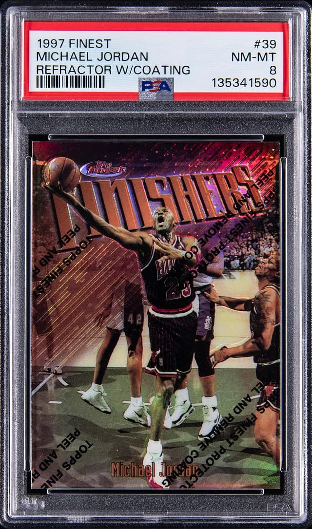 1997-98 Topps Finest Michael Jordan #39 card image