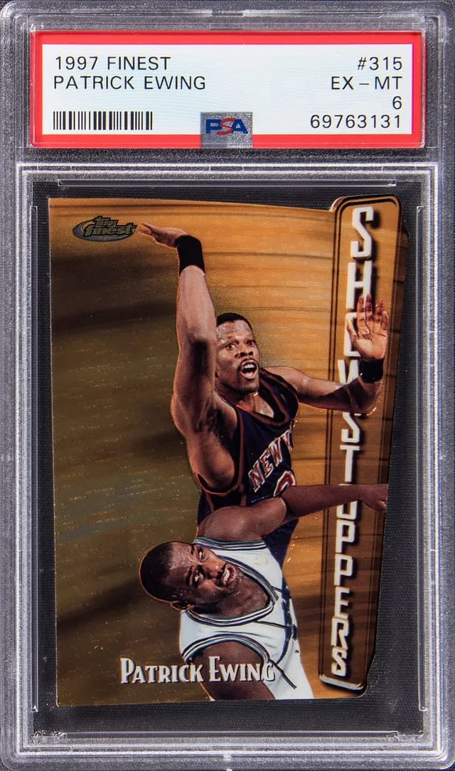 1997-98 Topps Finest Patrick Ewing #315 card image