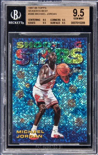1997-98 Topps Michael Jordan Season's Best #SB6 card image