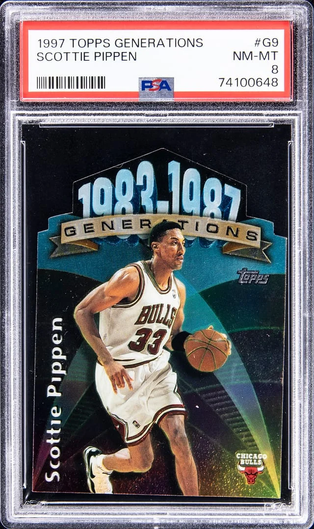1997-98 Topps Scottie Pippen Generations #G9 card image