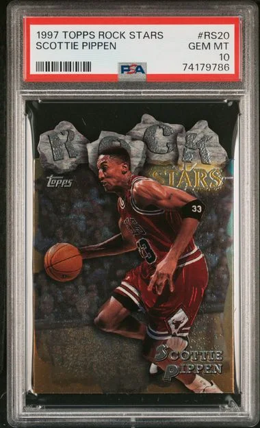 1997-98 Topps Scottie Pippen Rock Stars #RS20 card image
