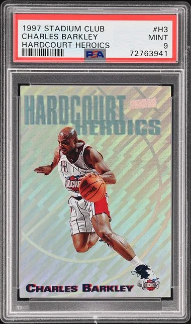 1997-98 Topps Stadium Club Charles Barkley Hardcourt Heroics #H3 card image