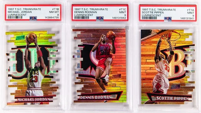 1997-98 Topps Stadium Club Triumvirate Luminescent #no-number card image