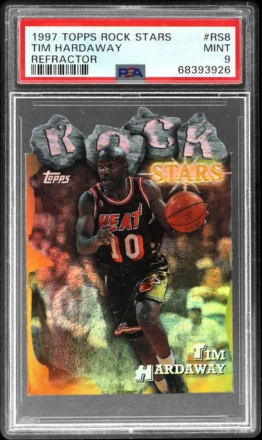 1997-98 Topps Tim Hardaway Rock Stars Refractor #RS8 card image