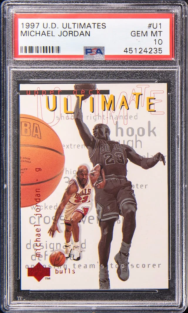 1997-98 UD Ultimates Michael Jordan #U1 card image