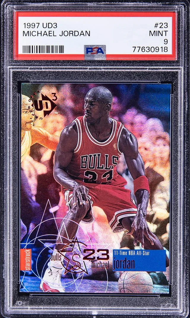 1997-98 UD3 Michael Jordan #23 card image