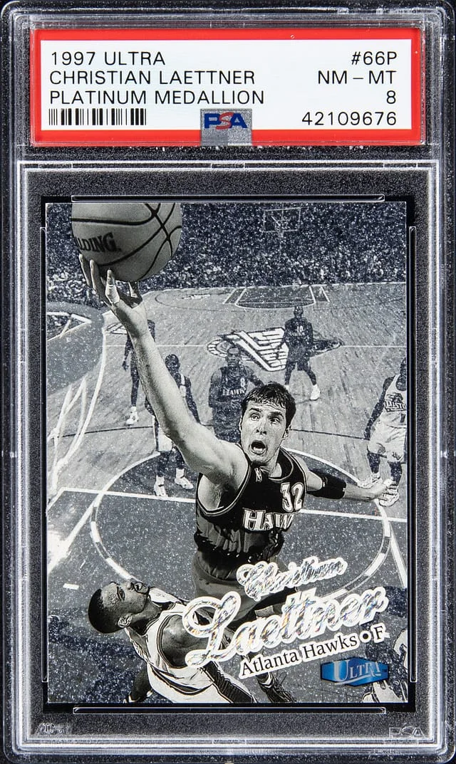 1997-98 Ultra Christian Laettner Platinum Medallion Edition #66P card image