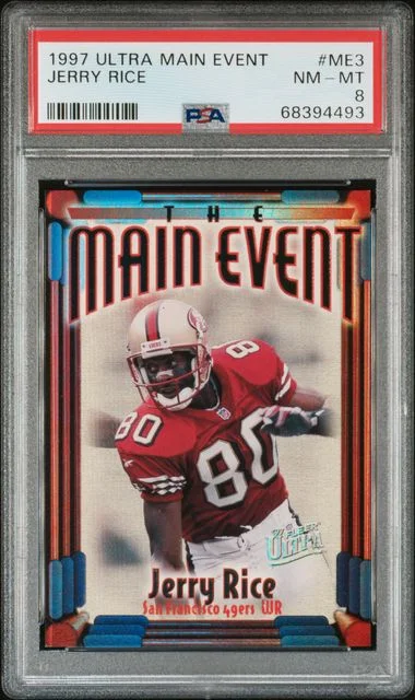 1997-98 Ultra Jerry Rice Main Event #ME3 card image