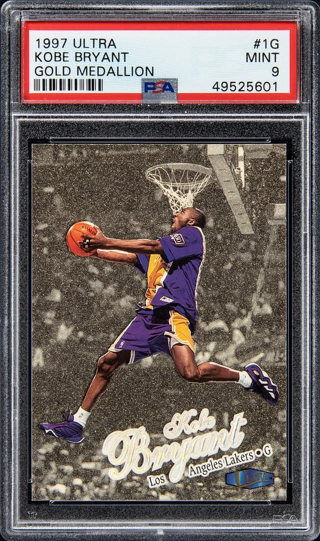 1997-98 Ultra Kobe Bryant Gold Medallion #1G card image