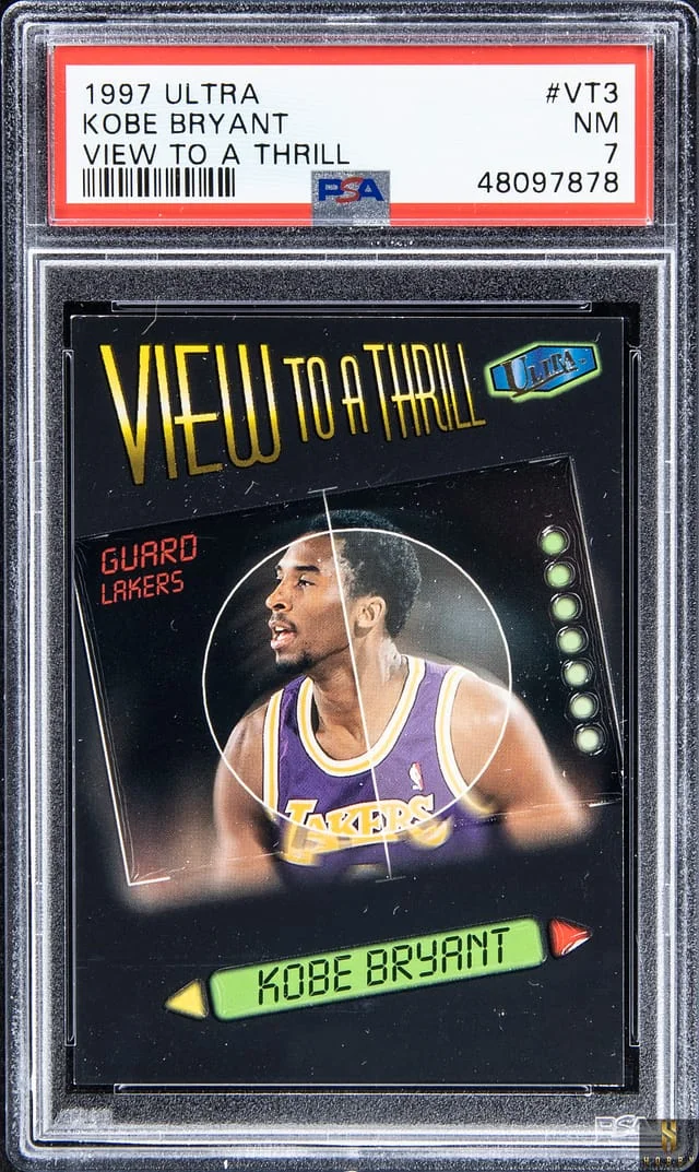 1997-98 Ultra Kobe Bryant View to a Thrill #VT3 card image