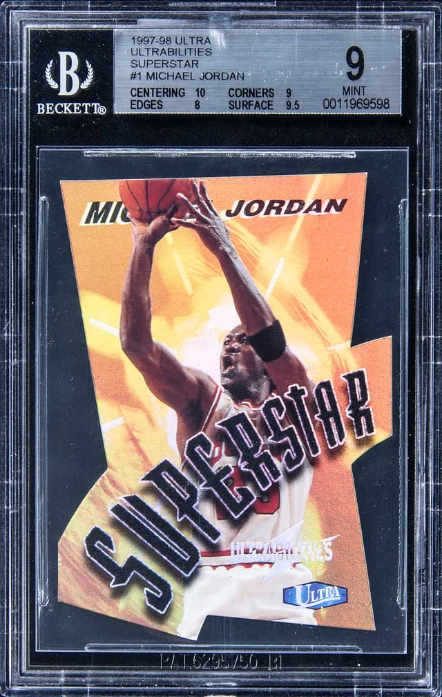 1997-98 Ultra Michael Jordan Ultrabilities Superstar #1 card image