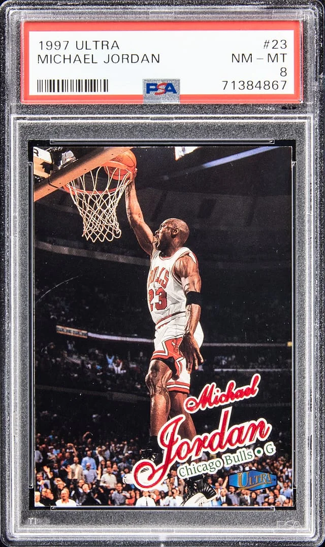1997-98 Ultra Michael Jordan #23 card image
