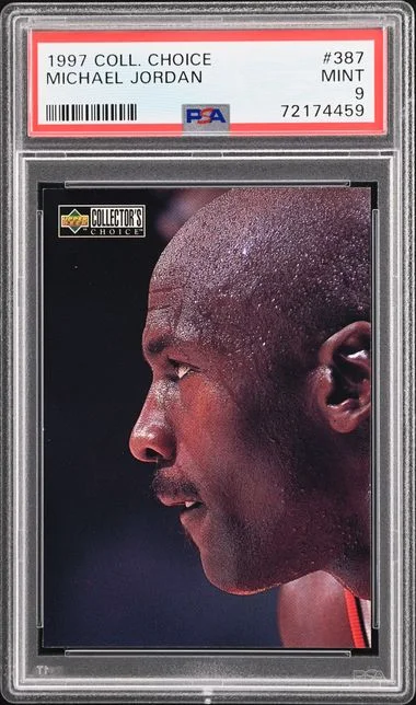 1997-98 Upper Deck Collector's Choice Michael Jordan #387 card image
