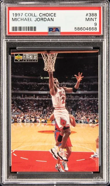 1997-98 Upper Deck Collector's Choice Michael Jordan #388 card image