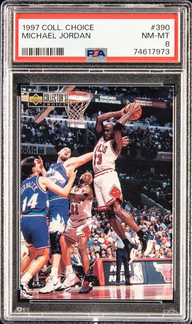 1997-98 Upper Deck Collector's Choice Michael Jordan #390 card image
