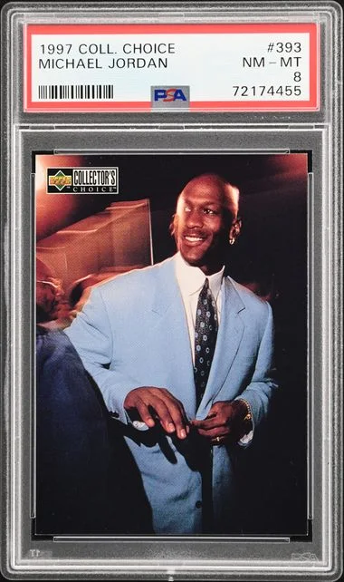 1997-98 Upper Deck Collector's Choice Michael Jordan #393 card image