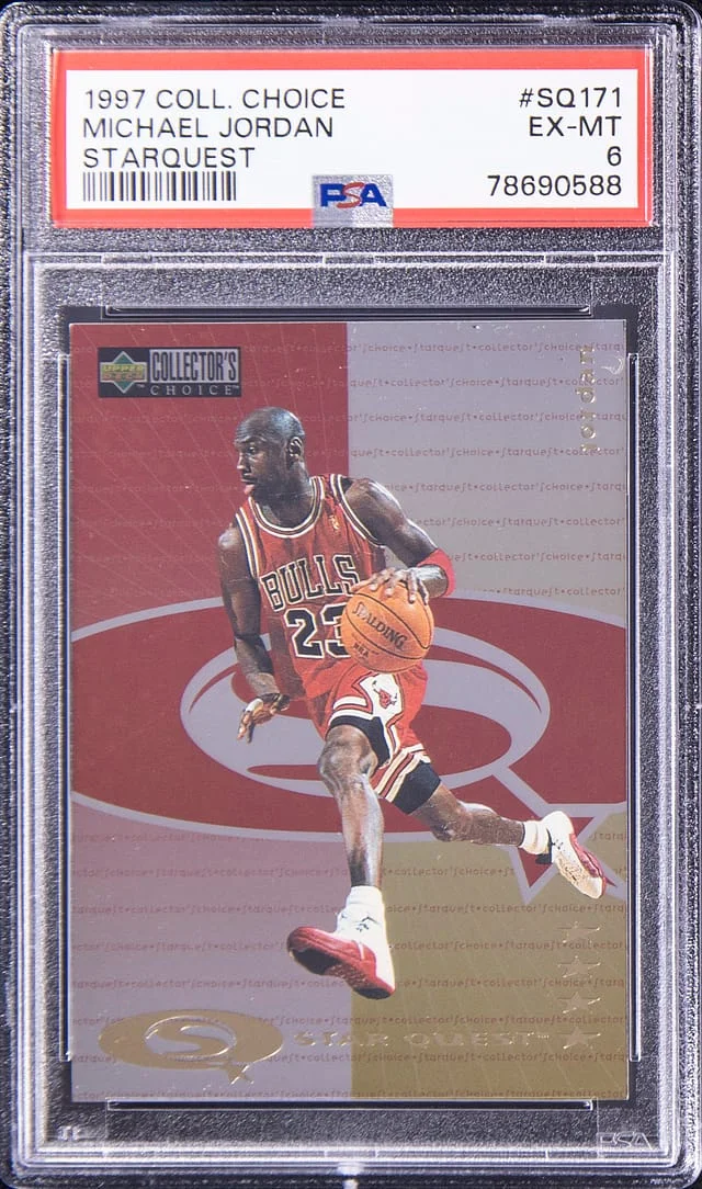 1997-98 Upper Deck Collector's Choice Michael Jordan Starquest #SQ171 card image