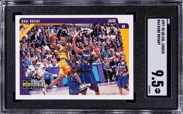 1997-98 Upper Deck Kobe Bryant Collector Choice #64 card image