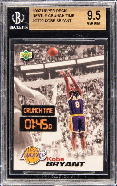 1997-98 Upper Deck Kobe Bryant Nestle Crunch Time #CT22 card image