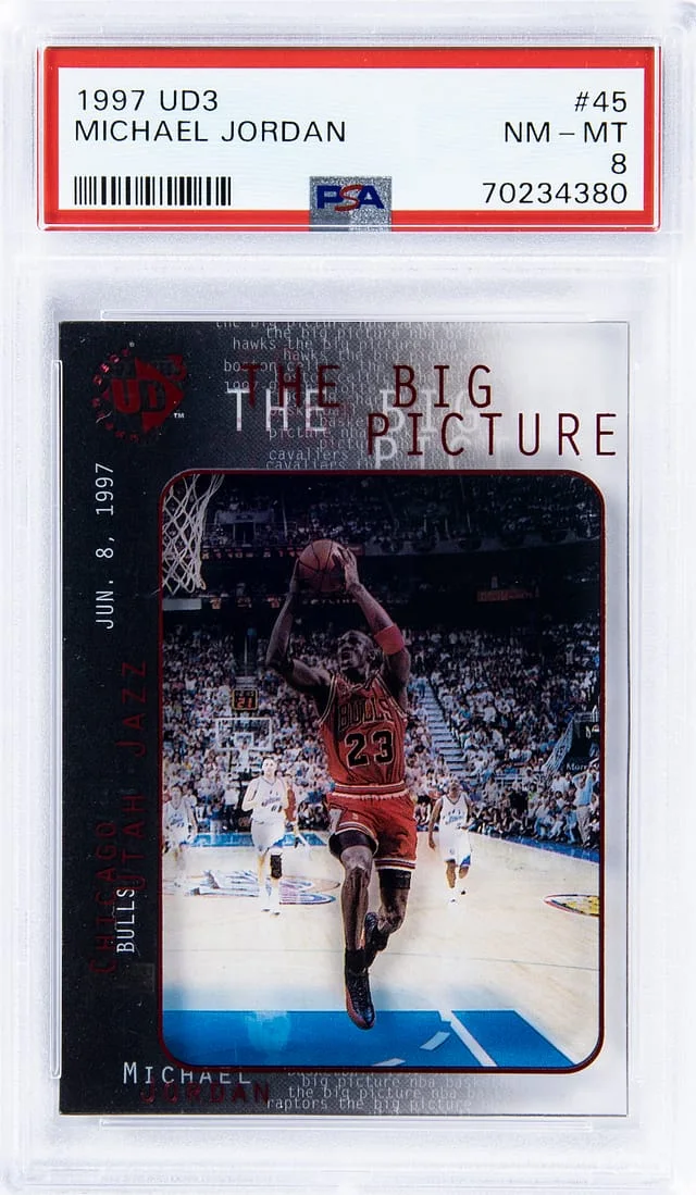 1997-98 Upper Deck Michael Jordan UD3 #45 card image