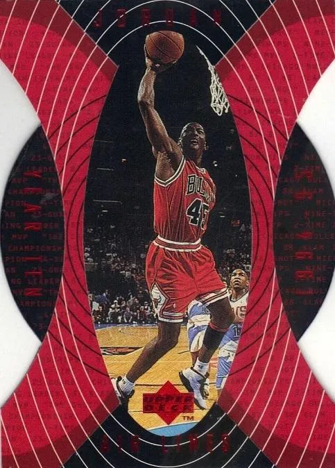 1997-98 Upper Deck Michael Jordan AIR Lines #AL10 card image