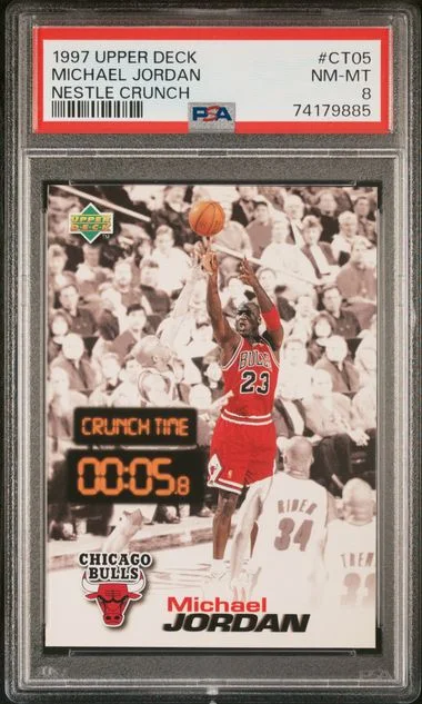 1997-98 Upper Deck Michael Jordan Nestle Crunch #CT05 card image