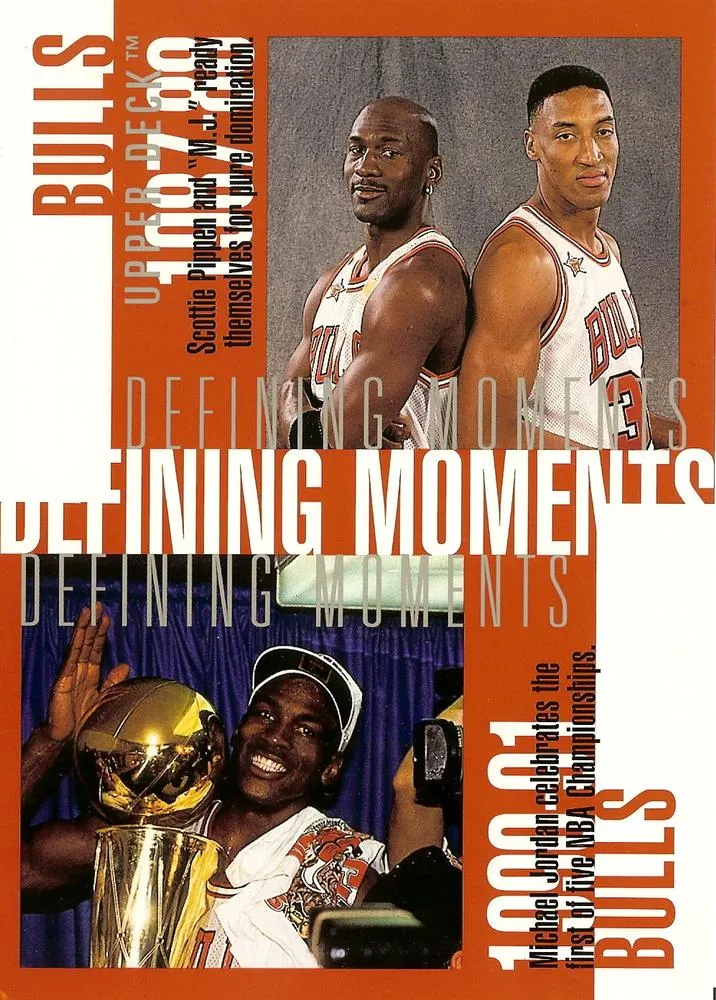 1997-98 Upper Deck Michael Jordan Defining Moments Jumbo #D2 card image