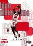 1997-98 Upper Deck Michael Jordan High Dimensions #HD23 card image