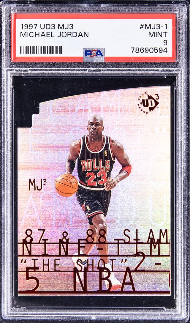 1997-98 Upper Deck Michael Jordan UD3 MJ3 #MJ3-1 card image