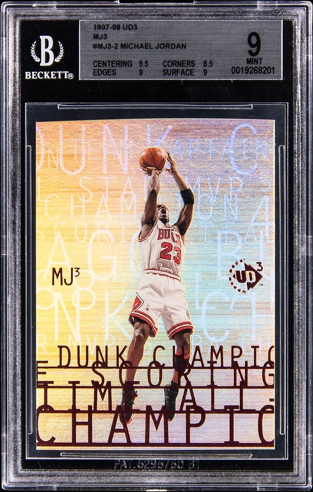 1997-98 Upper Deck Michael Jordan UD3 MJ3 #MJ3-2 card image
