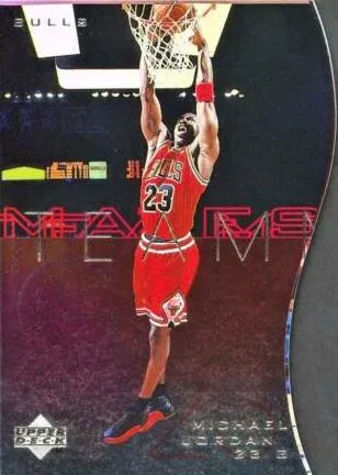 1997-98 Upper Deck Michael Jordan Teammates #T7 card image