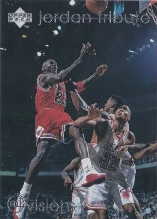 1997-98 Upper Deck Michael Jordan Tribute Michael Jordan #MJ13 card image