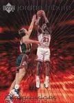1997-98 Upper Deck Michael Jordan Tribute Michael Jordan #MJ45 card image