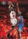 1997-98 Upper Deck Michael Jordan Tribute Michael Jordan #MJ49 card image