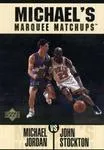 1997-98 Upper Deck Michael Jordan's Marquee Matchups Michael Jordan #MM10 card image