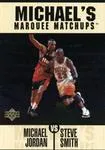 1997-98 Upper Deck Michael Jordan's Marquee Matchups Michael Jordan #MM6 card image