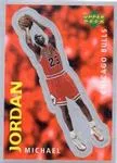 1997-98 Upper Deck NBA Stickers (European) Michael Jordan #205 card image