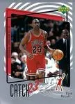 1997-98 Upper Deck NBA Stickers (European) Michael Jordan #MJ158 card image