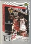 1997-98 Upper Deck NBA Stickers (European) Michael Jordan #MJ166 card image