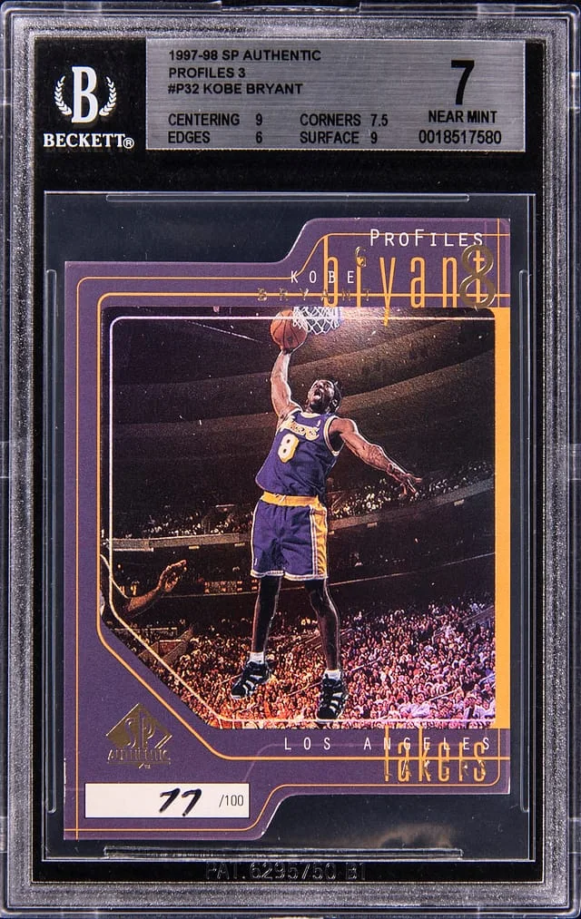 1997-98 Upper Deck SP Authentic Kobe Bryant Profiles 3 #P32 card image