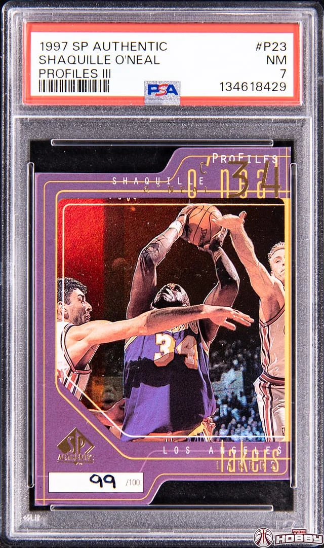 1997-98 Upper Deck SP Authentic Shaquille O'Neal Profiles #P23 card image